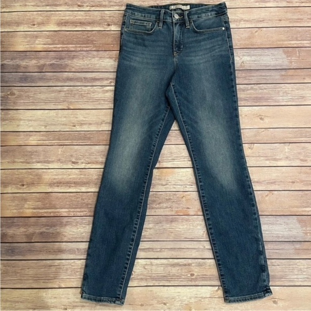 Athleta Sculptek Skinny Jeans Azur Wash Medium Blue